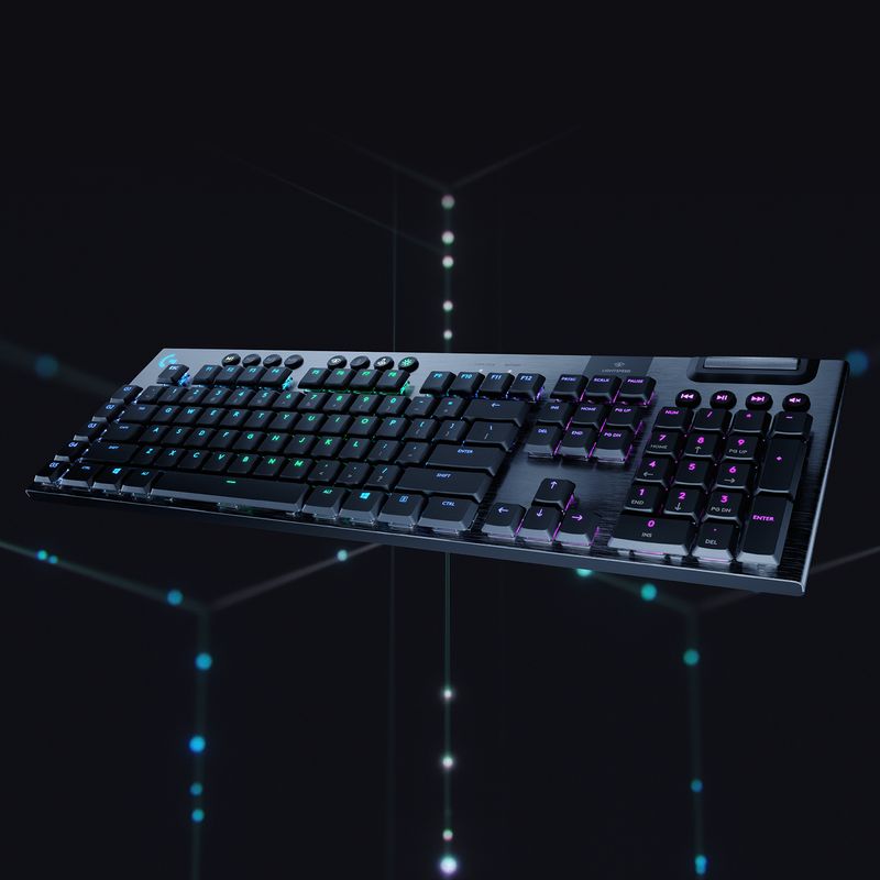 LOGITECH-G915-LIGHTSPEED-WIRELESS-RGB-MECHANICAL-GAMING-KEYBOARD---GL-LINEAR---CARBON---US-INT-L---INTNL