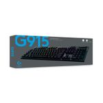 LOGITECH-G915-LIGHTSPEED-WIRELESS-RGB-MECHANICAL-GAMING-KEYBOARD---GL-LINEAR---CARBON---US-INT-L---INTNL