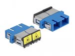 DeLOCK---Netzwerkkoppler---SC-Single-Modus--W--bis-SC-Single-Modus--W----Glasfaser---Duplex---Blau--86893-