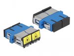 DeLOCK---Netzwerkkoppler---SC-Single-Modus--W--bis-SC-Single-Modus--W----Glasfaser---Duplex---Blau--86893-