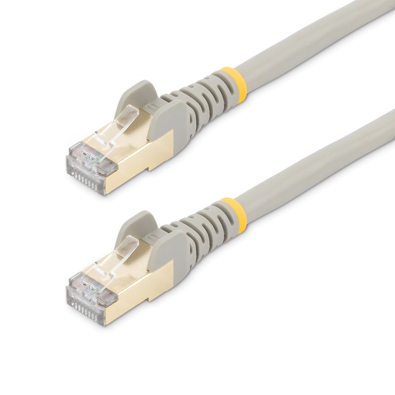 StarTech.com-Cavo-di-rete-Ethernet-RJ45-CAT6a-da-7m---Grigio--7M-CAT6A-ETHERNET-CABLE-GREY---GREY---SHIELDED-COPPER-WIRE