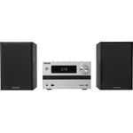 Kenwood M-720DAB set audio da casa Microsistema audio per la casa 25 W Nero, Argento