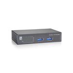 Level One LevelOne FEP-1600W90 switch di rete Fast Ethernet (10/100) Supporto Power over Ethernet (PoE) Grigio