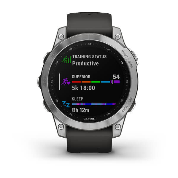 Garmin-fenix-7-33-cm--1.3---MIP-47-mm-Digitale-260-x-260-Pixel-Touch-screen-Argento-Wi-Fi-GPS--satellitare-