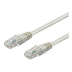 Goobay Cavo patch CAT5E 25m grigio U/UTP 2x RJ45 CCA PVC