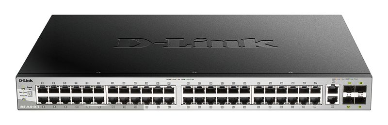 D-Link-DGS-3130-54TS-E-switch-di-rete-Gestito-L3-Gigabit-Ethernet-10-100-1000-Grigio--54-PORT-STACKABLE-SWITCH---48X1G-2