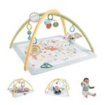 Fisher-Price-HRB15-palestra-per-bambino-e-tappeto-di-gioco-Tessuto-Plastica-Multicolore-Palestrina-a-tappeto-per-bambino