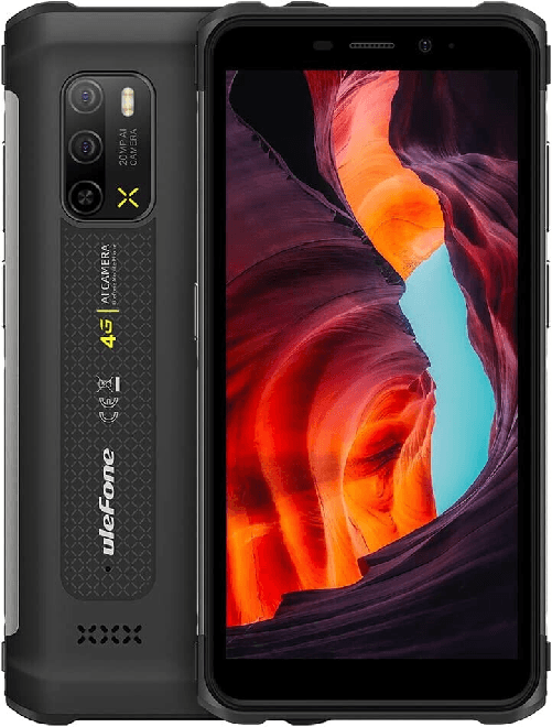 Ulefone-Armor-X10-Pro-138-cm--5.45---Doppia-SIM-Android-11-4G-USB-tipo-C-4-GB-64-GB-5180-mAh-Nero