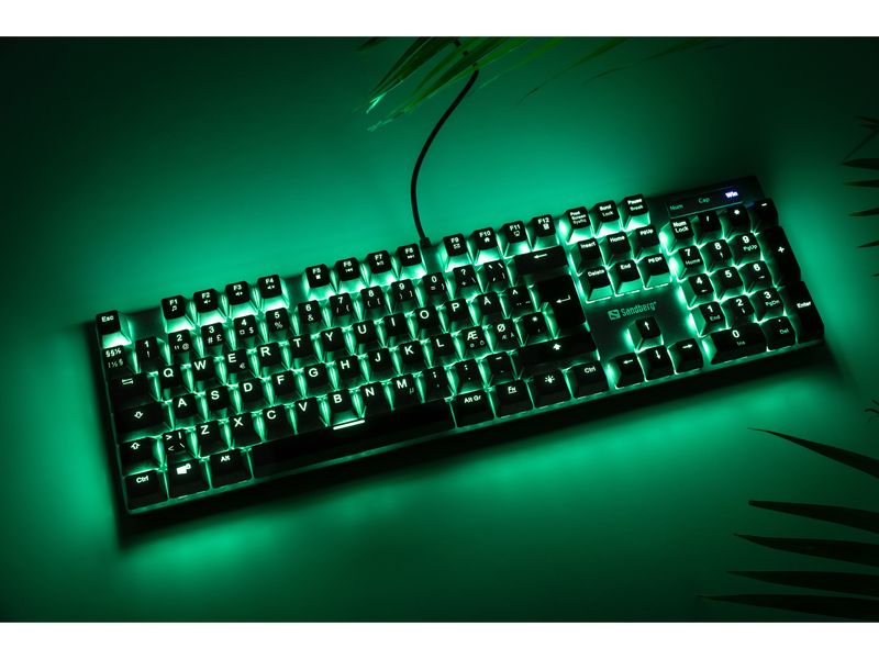 Sandberg-640-29-tastiera-USB-QWERTY-Nordic-Nero--Mechanical-Gamer-Keyboard-NORD---Mechanical-Gamer-Keyboard-NORD---Warra