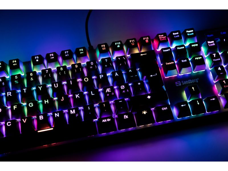 Sandberg-640-29-tastiera-USB-QWERTY-Nordic-Nero--Mechanical-Gamer-Keyboard-NORD---Mechanical-Gamer-Keyboard-NORD---Warra