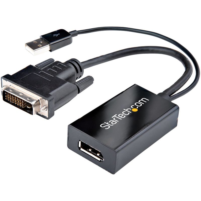 StarTech.com-Adattatore-DVI-a-DisplayPort-alimentato-via-USB---1920x1200