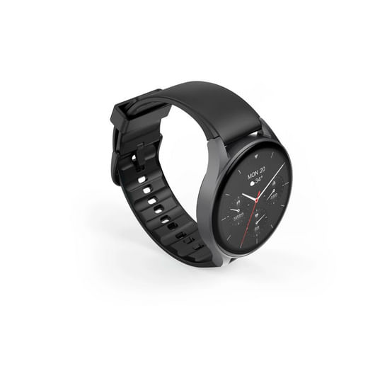 Hama-Smartwatch-8900-363-cm-1.43-AMOLED-45-mm-Digitale-466-x-466-Pixel-Touch-screen-Nero-GPS-satellitare--Hama-8900-Fitn