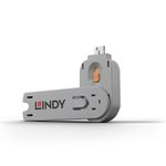 Lindy-40623-clip-sicura-Chiave-bloccaporta-USB-tipo-A-Arancione-Acrilonitrile-butadiene-stirene-ABS-1-pz--Usb-Type-A-Por