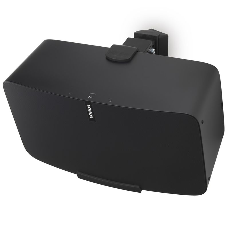 Flexson-FLXS5WM1021-supporto-da-parete-per-casse-acustiche-Acciaio-Nero