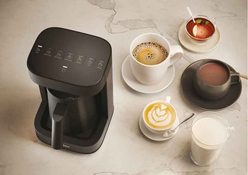 Haier-Multi-Beverage-I-Master-Serie-5-Nero-Salvaspazio-3-in-1-6-programmi-automatici