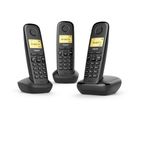 Gigaset A170 Trio Telefono analogico/DECT Identificatore di chiamata Nero