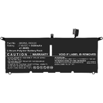 CoreParts MBXDE-BA0248 ricambio per laptop Batteria (Laptop Battery for Dell - 41.80Wh Li-ion 7.6V 5500mAh - Black 41.80