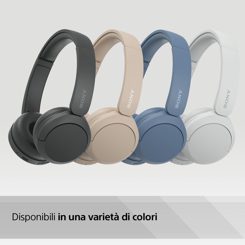 Sony-Cuffie-Bluetooth-wireless-WH-CH520---Durata-della-batteria-fino-a-50-ore-con-ricarica-rapida-stile-on-ear---Blu