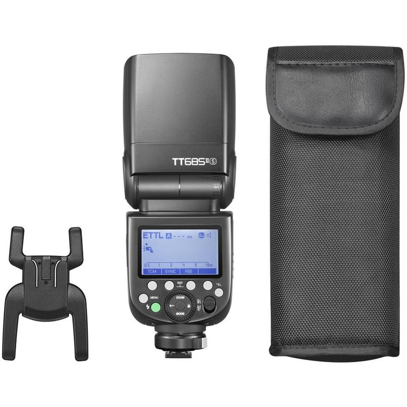 Godox-TT685-II-Flash-per-videocamera-Nero