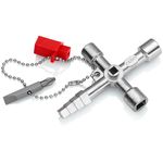 Knipex Chiave KNIPEX Profi-Key per i comuni sistemi di chiusura 90 mm