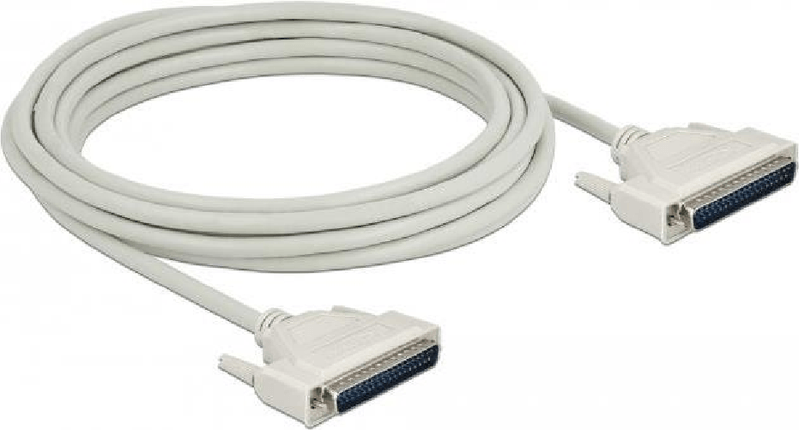 Delock---Kabel-seriell---DB-37--M--bis-DB-37--M----50m---Daumenschrauben---beige--86881-