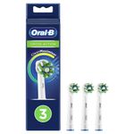 Braun Oral-B CrossAction Testine Di Ricambio Con Tecnologia CleanMaximiser, Confezione Da 3 Pezzi