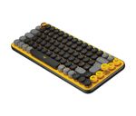 Logitech-Pop-Keys-tastiera-RF-senza-fili--Bluetooth-QWERTY-Inglese-UK-Nero-Grigio-Giallo