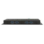 LogiLink-USB-3.1-Hub-combinato-a-7-porte-in-metallo-16-V-2-A-10-Gbps-Gen2