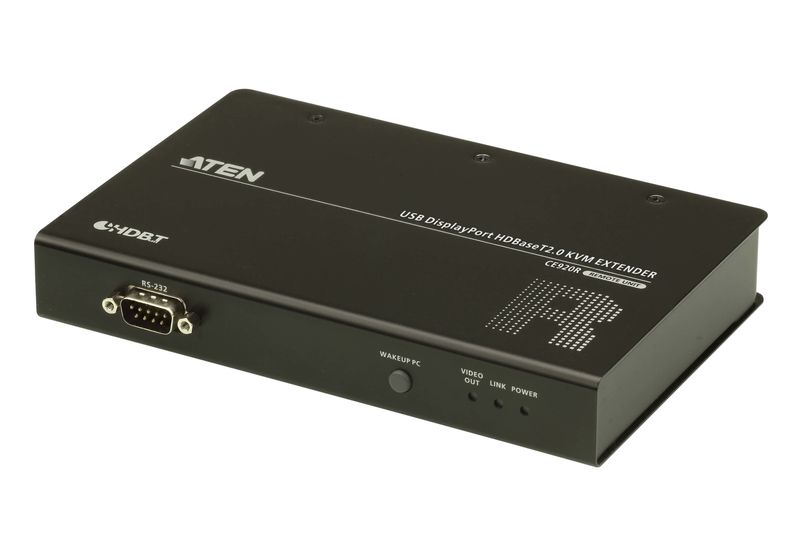 ATEN---USB-DisplayPort-HDBase-2.0-KVM-Extender--Remote-Unit---4K-up-to-100m--with-USB-Peripheral-Support