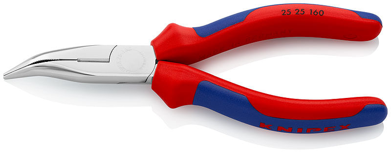 Pinza-a-becchi-mezzotondi-KNIPEX-con-tagliente-da-160-mm