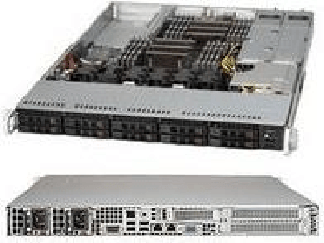 Supermicro-SuperChassis-116AC2-R706WB2-Supporto-Nero-750-W