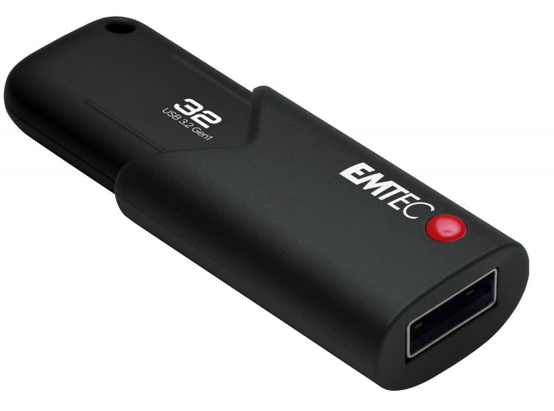 Chiavetta-USB-32GB-EMTEC-B120-Fare-clic-su-Secure-USB-3.2--100MB-s-