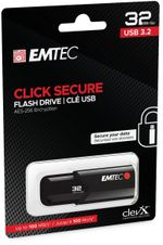 Chiavetta-USB-32GB-EMTEC-B120-Fare-clic-su-Secure-USB-3.2--100MB-s-