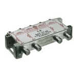 Goobay 67005 cavo splitter o combinatori Argento