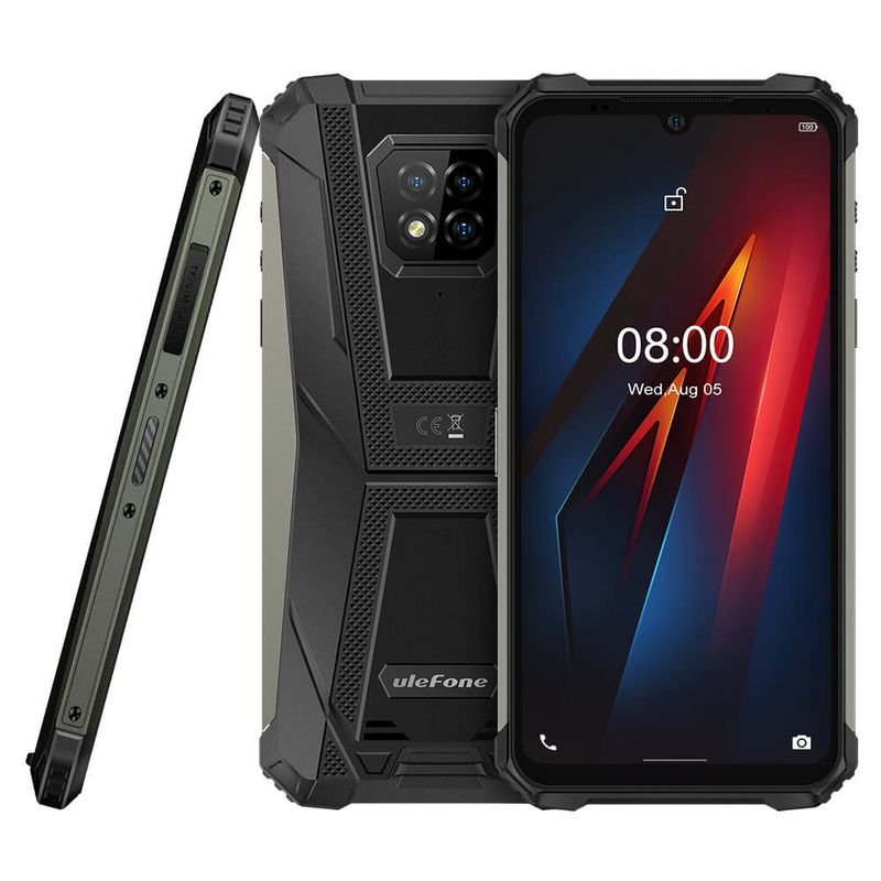 Ulefone-Armor-8-155-cm--6.1---Doppia-SIM-Android-10.0-4G-USB-tipo-C-4-GB-64-GB-5580-mAh-Nero