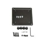 Ergotron 75 mm to 100 mm Conversion Plate Kit Nero Acciaio