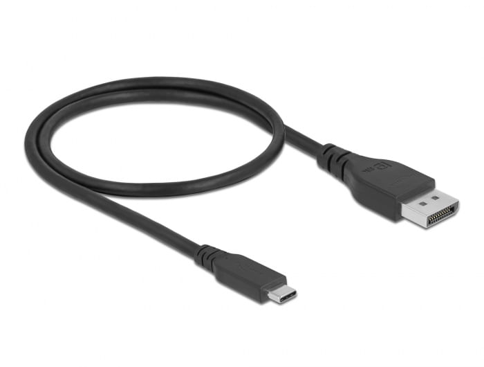 Delock-Cavo-USB-bidirezionale-da-tipo-C-a-DisplayPort--DP-Alt-Mode--8K-60Hz-05m-DP-8K-certificato