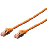 Digitus Cavo patch CAT 6 S/FTP (DIGITUS CAT 6 S-FTP PATCH CAB - LENGTH 0.5 M COLOR ORANGE)