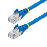 StarTech.com Cavo Ethernet CAT 6a - 1,5m - Blu - Cavo di rete LAN Low Smoke Zero Halogen (LSZH)