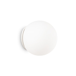 Ideal Lux Applique Moderna Mapa Vetro Bianco 1 Luce E27 D20Cm