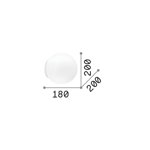 Applique-Moderna-Mapa-Vetro-Bianco-1-Luce-E27-D20Cm