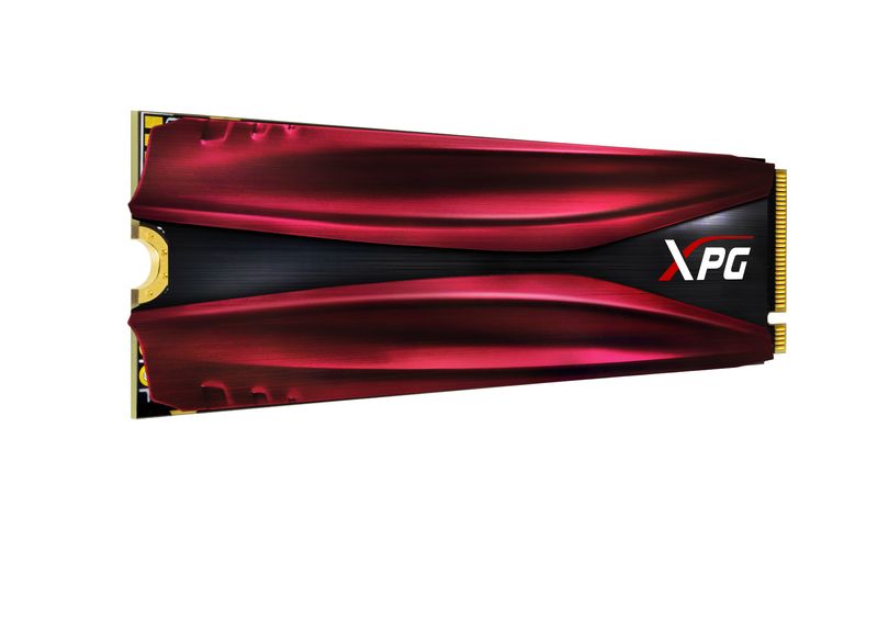 Adata-Ssd-Gaming-Xpg-Gammix-S11-Pro-1Tb-M.2-2280-Pcie-Gen3X4-3D-Nand-Flash-2Nd-Gen-Nvme-1.3-R-W-3500-3000-Mb-S-Black-Red-Heatsink