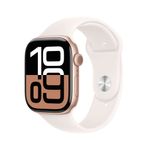 Apple Watch Series 10 Serie 10 GPS 46mm Cassa in Alluminio color Oro Rosa con Light Blush Sport Band - S/M