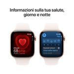 Apple-Watch-Series-10-Serie-10-GPS-46mm-Cassa-in-Alluminio-color-Oro-Rosa-con-Light-Blush-Sport-Band---S-M