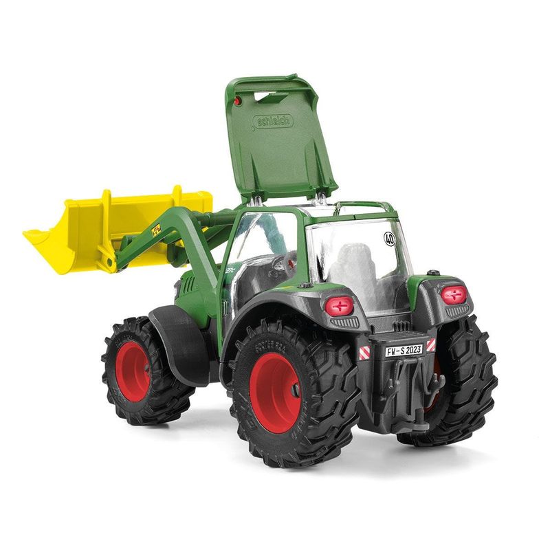 schleich-FARM-WORLD-42608-veicolo-giocattolo--SCHLEICH-Farm-World-Tractor-with-Trailer-Toy-Playset-3-to-8-Years-Multi-co