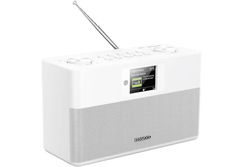 Kenwood-CR-ST80DAB-W-radio-Personale-Digitale-Bianco