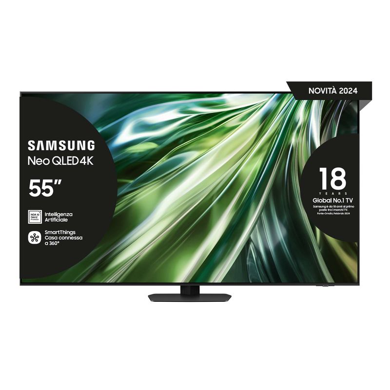 Samsung-Neo-QLED-4k-QE55QN90DATXZT-55-pollici-Smart-Tv-processore-NQ4-AI-GEN2-TECNOLOGIA-QUANTUM-MATRIX-DOLBY-ATMOS-OTS