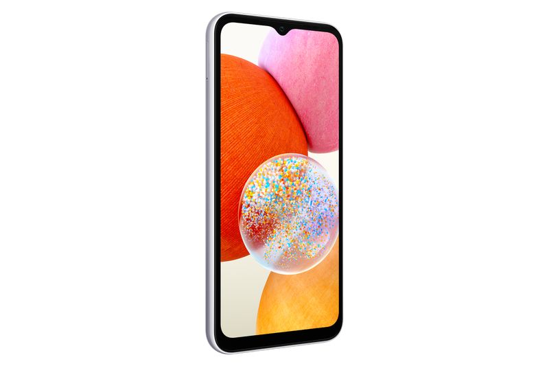 Samsung-Galaxy-A14-Display-LCD-FHD--6.6--Android-13-4GB-RAM-128GB-Doppia-SIM-Batteria-5.000-mAh-Silver