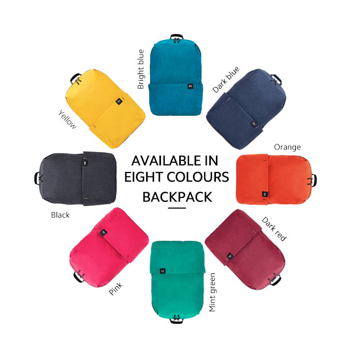 Xiaomi-Mi-Casual-Daypack-zaino-Zaino-casual-Blu-Poliestere