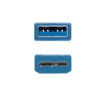 Nanocable-10.01.1101-BL-Cavo-USB-1-m-USB-3.2-Gen-1--3.1-Gen-1--USB-A-Micro-USB-B-Blu